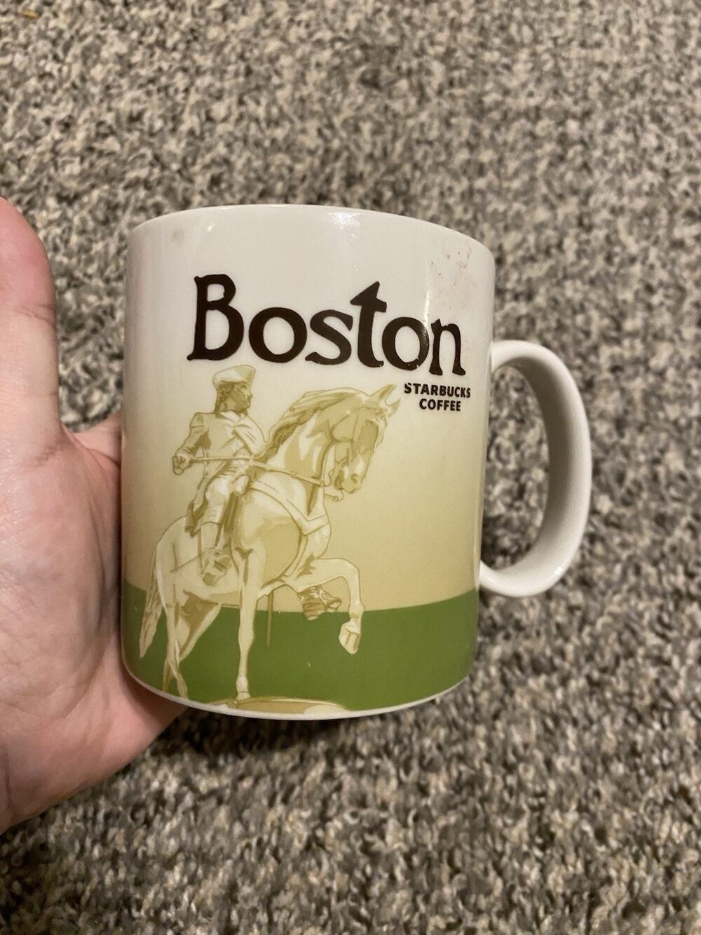 Starbucks Boston Massachusetts MA Global Icon Collector Series Mug Cup 16oz